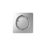 Simon 82 W8-2505-93XXX-XXXX Pokrywa do obrotowych regulatorów temperatury; aluminium