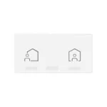 Simon 100 W100-10002036x-230 Klawisz iO Master łącznik - Witaj/Żegnaj; biały mat