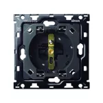 Simon 100 W100-10010125x-039 Zestaw 1-krotny:1 gniazdo zasilające Wycofany z oferty - do wyczerpania zapasów magazynowych