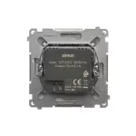 Simon Basic WB-MC2USBx-01-21Bx Ładowarka 2 x USB (moduł), 2.1 A, 5V DC, 230V; stal inox