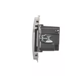 Simon Basic WB-MC2USBx-01-43Bx Ładowarka 2 x USB (moduł), 2.1 A, 5V DC, 230V; srebrny mat