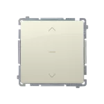 Simon Basic WMUL-0401xx-9011 Łącznik roletowy trójpozycyjny 1-0-2 (moduł); beż