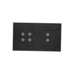 Simon 54 Touch WMDZ-01120S-073 Panel dotykowy S54 Touch, 2 moduły, 2 pola dotykowe pionowe + 4 pola dotykowe, zastygła lawa