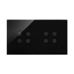 Simon 54 Touch WMDZ-01121S-073 Panel dotykowy S54 Touch, 2 moduły, 4 pola dotykowe, + 4 pola dotykowe, zastygła lawa