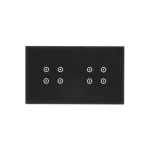 Simon 54 Touch WMDZ-01121S-073 Panel dotykowy S54 Touch, 2 moduły, 4 pola dotykowe, + 4 pola dotykowe, zastygła lawa