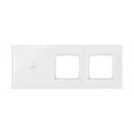 Simon 54 Touch WMDZ-01122S-070 Panel dotykowy S54 Touch, 3 moduły, 1 pole dotykowe + 2 otwory na osprzęty S54, biała perła