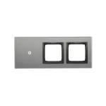 Simon 54 Touch WMDZ-01122S-072 Panel dotykowy S54 Touch, 3 moduły, 1 pole dotykowe + 2 otwory na osprzęty S54, burzowa chmura