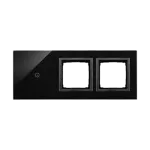 Simon 54 Touch WMDZ-01122S-073 Panel dotykowy S54 Touch, 3 moduły, 1 pole dotykowe + 2 otwory na osprzęty S54, zastygła lawa