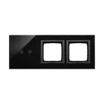 Simon 54 Touch WMDZ-01123S-073 Panel dotykowy S54 Touch, 3 moduły, 2 pola dotykowe poziome + 2 otwory na osprzęty S54, zastygła lawa