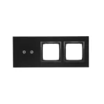 Simon 54 Touch WMDZ-01123S-073 Panel dotykowy S54 Touch, 3 moduły, 2 pola dotykowe poziome + 2 otwory na osprzęty S54, zastygła lawa