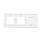 Simon 54 Touch WMDZ-01125S-070 Panel dotykowy S54 Touch, 3 moduły, 4 pola dotykowe + 2 otwory na osprzęty S54, biała perła