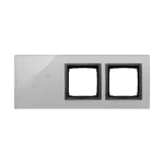 Simon 54 Touch WMDZ-01125S-072 Panel dotykowy S54 Touch, 3 moduły, 4 pola dotykowe + 2 otwory na osprzęty S54, burzowa chmura