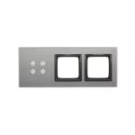 Simon 54 Touch WMDZ-01125S-072 Panel dotykowy S54 Touch, 3 moduły, 4 pola dotykowe + 2 otwory na osprzęty S54, burzowa chmura