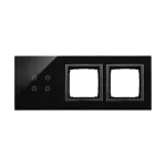 Simon 54 Touch WMDZ-01125S-073 Panel dotykowy S54 Touch, 3 moduły, 4 pola dotykowe + 2 otwory na osprzęty S54, zastygła lawa