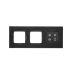 Simon 54 Touch WMDZ-01125S-074 Panel dotykowy S54 Touch, 3 moduły, 4 pola dotykowe + 2 otwory na osprzęty S54, księżycowa lawa