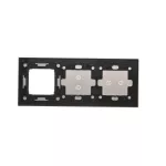 Simon 54 Touch WMDZ-01128S-072 Panel dotykowy S54 Touch, 3 moduły, 2 pola dotykowe poziome + 2 pola dotykowe pionowe + 1 otwór na osprzęt S54, burzowa chmura