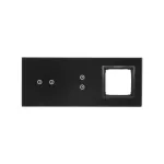 Simon 54 Touch WMDZ-01128S-073 Panel dotykowy S54 Touch, 3 moduły, 2 pola dotykowe poziome + 2 pola dotykowe pionowe + 1 otwór na osprzęt S54, zastygła lawa