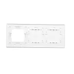 Simon 54 Touch WMDZ-01129S-070 Panel dotykowy S54 Touch, 3 moduły, 2 pola dotykowe poziome + 4 pola dotykowe + 1 otwór na osprzęt S54, biała perła