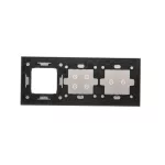 Simon 54 Touch WMDZ-01129S-071 Panel dotykowy S54 Touch, 3 moduły, 2 pola dotykowe poziome + 4 pola dotykowe + 1 otwór na osprzęt S54, srebrna mgła