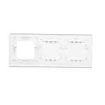 Simon 54 Touch WMDZ-01130S-070 Panel dotykowy S54 Touch, 3 moduły, 2 pola dotykowe pionowe + 2 pola dotykowe pionowe + 1 otwór na osprzęt S54, biała perła