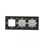 Simon 54 Touch WMDZ-01131S-072 Panel dotykowy S54 Touch, 3 moduły, 2 pola dotykowe pionowe + 4 pola dotykowe + 1 otwór na osprzęt S54, burzowa chmura