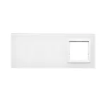 Simon 54 Touch WMDZ-01132S-070 Panel dotykowy S54 Touch, 3 moduły, 4 pola dotykowe + 4 pola dotykowe + 1 otwór na osprzęt S54, biała perła