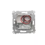 Simon 54 WMDO-SA14x1-043 Oprawa oświetleniowa LED, 14 V DC, 0.56 W, białe zimne 5700K; srebrny mat !Wymagany zasilacz 14V