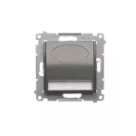 Simon 54 WMDO-SA14x1-048 Oprawa oświetleniowa LED, 14 V DC, 0.56 W, białe zimne 5700K; antracyt !Wymagany zasilacz 14V