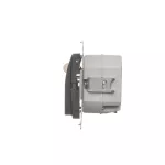 Simon 54 WMDO-SCA141-048 Oprawa oświetleniowa LED biały. z czujnikiem , 14 V DC, 0,64 W, białe zimne 5700K; antracyt !Wymagany zasilacz 14V