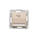 Simon 54 WMDO-SCAxx1-041 Oprawa oświetleniowa LED z czujnikiem ruchu, 230 V AC, 1.4 W, białe zimne 5700K; kremowy