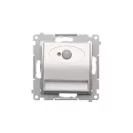 Simon 54 WMDO-SCAxx1-043 Oprawa oświetleniowa LED z czujnikiem ruchu, 230 V AC, 1.4 W, białe zimne 5700K; srebrny mat