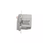 Simon 54 WMDO-SCAxx1-043 Oprawa oświetleniowa LED z czujnikiem ruchu, 230 V AC, 1.4 W, białe zimne 5700K; srebrny mat