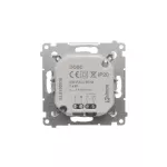 Simon 54 WMDO-SCAxx1-043 Oprawa oświetleniowa LED z czujnikiem ruchu, 230 V AC, 1.4 W, białe zimne 5700K; srebrny mat