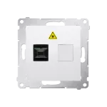 Simon 54 WMDK-0601xx-011 Gniazdo światłowodowe / optyczne pojedyncze SC/APC (moduł); biały