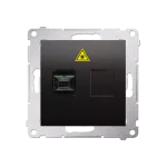 Simon 54 WMDK-0601xx-048 Gniazdo światłowodowe / optyczne pojedyncze SC/APC (moduł); antracyt