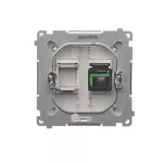 Simon Basic WMUK-051012-H011 Gniazdo światłowodowe / optyczne pojedyncze SC/APC (moduł); satynowy