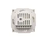 Simon Basic WMUR-011xxx-1011 Regulator temperatury z czujnikiem zewnętrznym, 16A, 230V~. Montaż gniazda na wkręty do puszki; biały