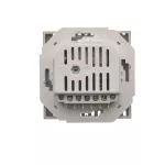 Simon Basic WMUR-011xxx-J011 Regulator temperatury z czujnikiem zewnętrznym, 16A, 230V~. Montaż gniazda na wkręty do puszki; stal inox