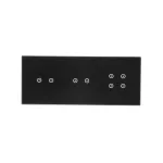 Simon 54 Touch WMDZ-01139S-073 Panel dotykowy S54 Touch, 3 moduły, 2 pola dotykowe poziome + 2 pola dotykowe poziome + 4 pola dotykowe zastygła lawa