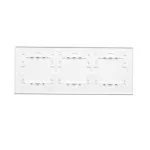 Simon 54 Touch WMDZ-01140S-070 Panel dotykowy S54 Touch, 3 moduły, 2 pola dotykowe poziome + 2 pola dotykowe pionowe + 4 pola dotykowe biała perła