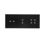 Simon 54 Touch WMDZ-01140S-073 Panel dotykowy S54 Touch, 3 moduły, 2 pola dotykowe poziome + 2 pola dotykowe pionowe + 4 pola dotykowe zastygła lawa