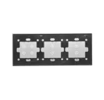 Simon 54 Touch WMDZ-01141S-071 Panel dotykowy S54 Touch, 3 moduły, 2 pola dotykowe pionowe + 2 pola dotykowe pionowe + 4 pola dotykowe srebrna mgła