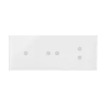 Simon 54 Touch WMDZ-01148S-070 Panel dotykowy S54 Touch, 3 moduły, 1 pole dotykowe + 2 pola dotykowe poziome + 2 pola dotykowe pionowe, biała perła