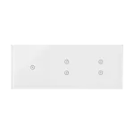Simon 54 Touch WMDZ-01168S-070 Panel dotykowy S54 Touch, 3 moduły, 1 pole dotykowe + 2 pole dotykowe pionowe + 2 pola dotykowe pionowe, biała perła
