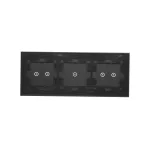 Simon 54 Touch WMDZ-01146S-073 Panel dotykowy S54 Touch, 3 moduły, 2 pola dotykowe poziome + 1 pole dotykowe + 2 pola dotykowe poziome, zastygła lawa