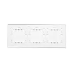 Simon 54 Touch WMDZ-01156S-070 Panel dotykowy S54 Touch, 3 moduły, 2 pola dotykowe poziome + 2 pole dotykowe poziome + 2 pola dotykowe pionowe, biała perła