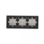 Simon 54 Touch WMDZ-01157S-071 Panel dotykowy S54 Touch, 3 moduły, 2 pola dotykowe poziome + 2 pola dotykowe pionowe + 2 pola dotykowe poziome, srebrna mgła