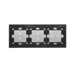 Simon 54 Touch WMDZ-01158S-071 Panel dotykowy S54 Touch, 3 moduły, 2 pola dotykowe poziome + 2 pola dotykowe pionowe + 2 pola dotykowe pionowe, srebrna mgła