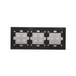 Simon 54 Touch WMDZ-01160S-071 Panel dotykowy S54 Touch, 3 moduły, 2 pola dotykowe poziome + 4 pola dotykowe + 4 pola dotykowe, srebrna mgła