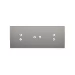 Simon 54 Touch WMDZ-01162S-071 Panel dotykowy S54 Touch, 3 moduły, 2 pola dotykowe pionowe + 2 pole dotykowe poziome + 2 pola dotykowe pionowe, srebrna mgła